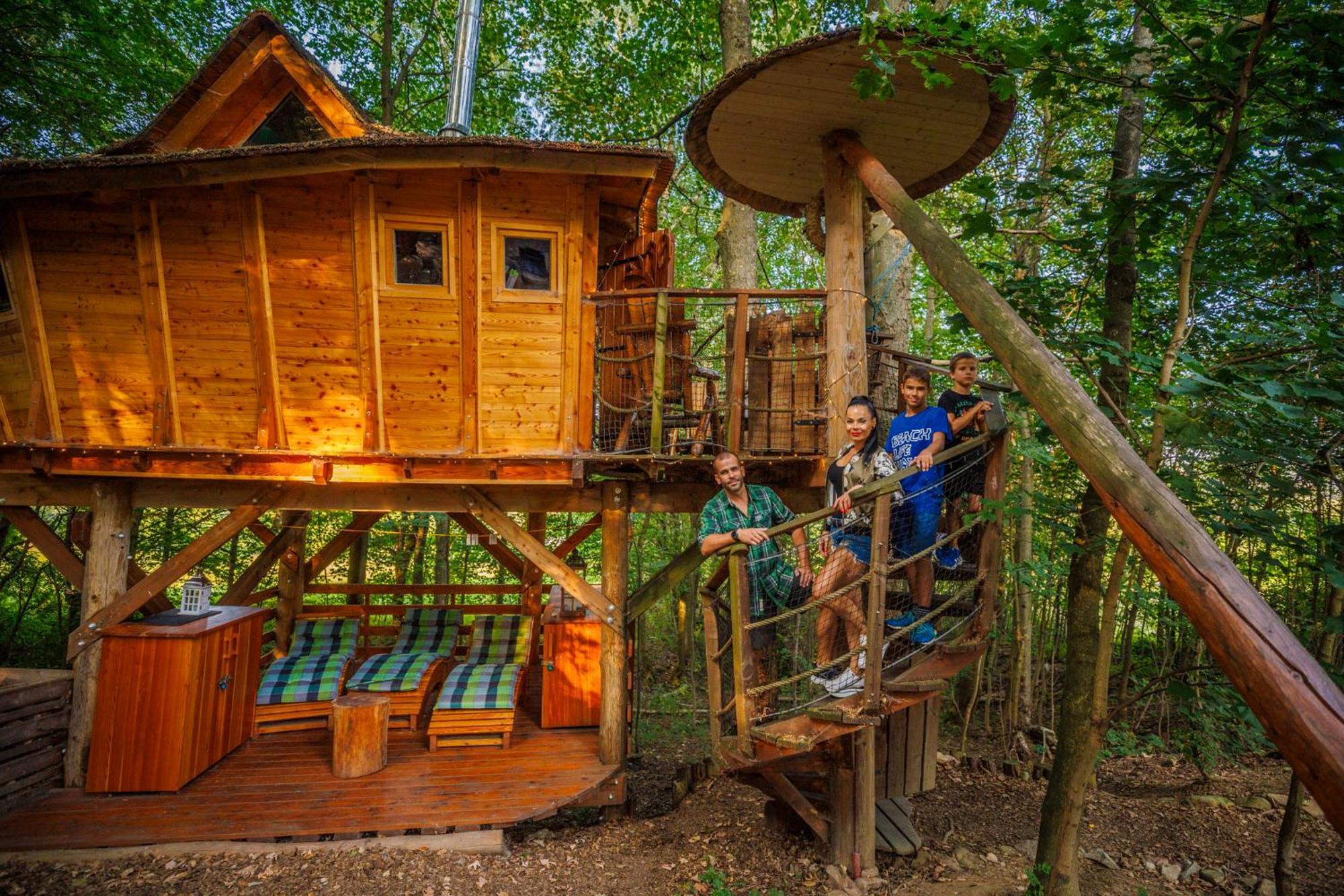Treehous Sneznik S Wellness Hotel Dolní Morava Kültér fotó